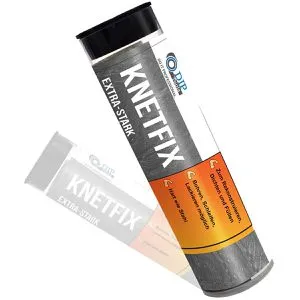 DIP-Tools Klebeknete 910187, Knetfix, grau, 56g