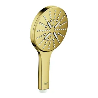 Grohe New Rainshower Smartactive Duschkopf 130 - Einbauduschkopf mit 9,5 l/min Durchfluss, glänzendes Gold-Finish und innovativem Design für ein luxuriöses Duscherlebnis.