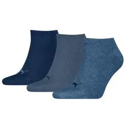 Puma 3P Sneaker Socks Jeansblau Gr 47/49 von PUMA