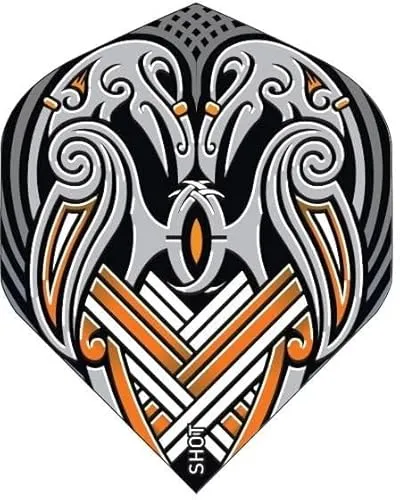 Shot! Dart Flights Boris Koltsov Viking Raven Dartflights Flight Set (SF6740)