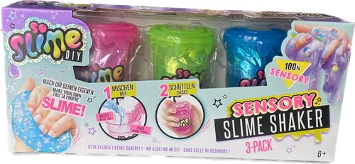 CANAL TOYS SSC003 - SLIME DIY - SENSORY SLIME SHAKER - BLAU - 3ER PACK #NEUOVP