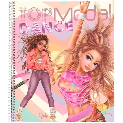 TOPModel DANCE Malbuch