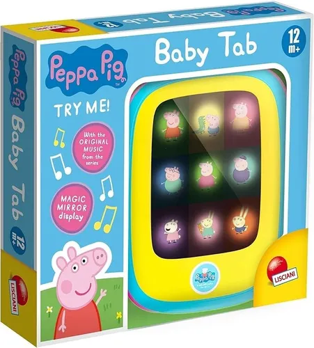 Lisciani 92246 - Peppa Pig - Peppa Wutz Spiegel mit Licht und Sound