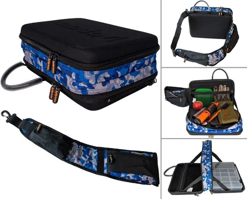 Kapaan Metalldetektor Sondlertasche - Multifunktionale Aufbewahrungslösung für Metalldetektoren mit abnehmbarem Tragegurt, ideal für Transport und Organisation von Zubehör sowie Funden.