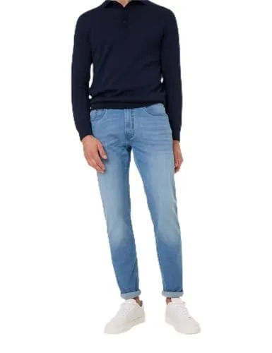 Pierre Cardin 5-Pocket-Jeans PC-Lyon blau 32 32 von pierre cardin