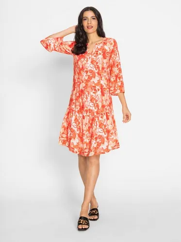 heine Etuikleid Druckkleid . von Heine