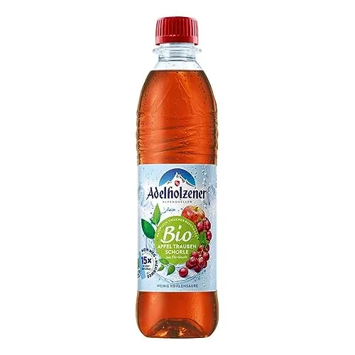 Adelholzener Bio Apfel-Trauben-Schorle 500 ml von Adelholzener