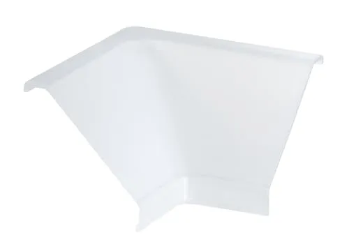 Paulmann 70264 Delta Profil Inside Corner für den einfachen Anschluss von Profilen in Raum-Innenecken 2er Pack Delta Profil Zubehör Satin Kunststoff