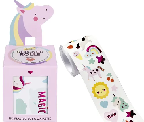 folia Sticker UNICORN auf Rolle 4 m