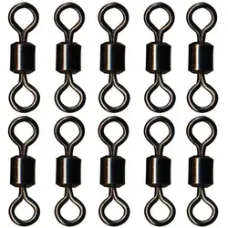 Fishing Tackle Max Schnurverbinder FTM Seika Pro Spin Wirbel - 10 Angelwirbel, (1-St) Gr. 10 / 14kg