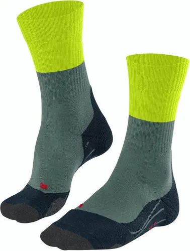 Falke TK2 Explore steel grey - Größe 44-45 - Ideal für Trekking-Abenteuer. Der TK2 Strumpf bietet optimale Druckverteilung und Komfort, sodass Du auch auf langen Strecken bestens unterstützt wirst.