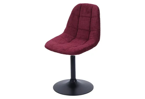 PROREGAL® Esszimmerstuhl Esszimmerstuhl drehbar, Material, Farbe (1 St), bequemer um 360° drehbarer Schalensitz