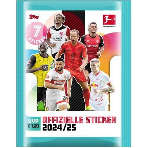 Topps Bundesliga Sammelsticker 2024/2025 - 1 Tüte