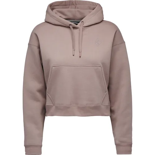 Black Diamond Damen Crop Po Hoodie (Größe XL, lila) von Black Diamond
