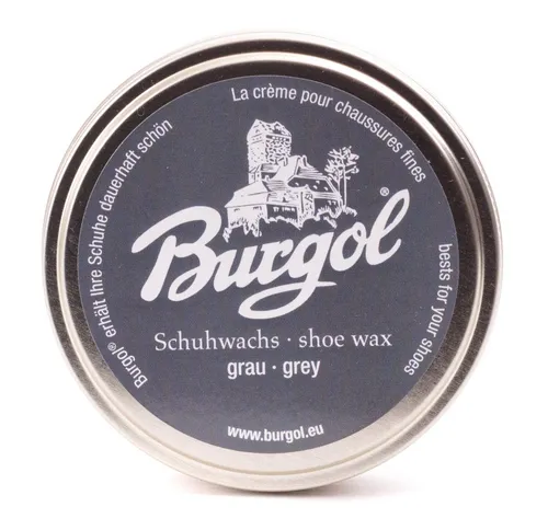 Burgol Burgol Schuhwachs Schuhcreme in grau von Burgol