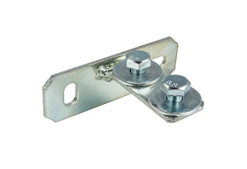 Tecuro - Konsolengrundplatte Längs Für Montageschiene Typ 38/40, Stahl Verzinkt