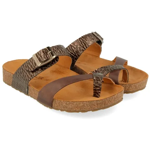 Haflinger Women's Juno Sandalen - EU 40 in Braun - Stylische Zehentrenner-Sandale aus hochwertigem Leder, ideal für die Freizeit. Entdecken Sie weitere Top-Angebote von Haflinger im Online-Shop von Bergfreunde.de!