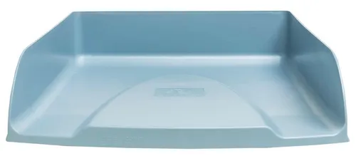 Exacompta 11170D Briefablage Querformat Combo Styli - Elegante 6-fach Briefablage im Querformat, ideal für eine ordentliche Schreibtischorganisation in blaugrau.