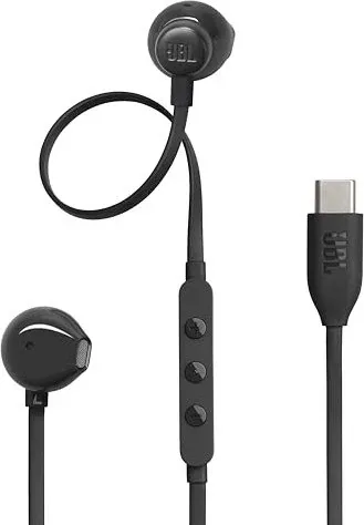 JBL Tune 305C In-Ear-Kopfhörer mit Freisprechfunktion - In-Ear-Kopfhörer mit JBL Pure Bass Sound und Hi-Res-Audio, leicht und bequem - ideal für Musikliebhaber und Gamer.
