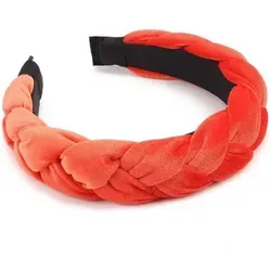 DRESHOW Geflochtenes Stirnband Damen Samt Haarreif Elastisch - Stylisches geflochtenes Haarband aus Samt, perfekt für verschiedene Anlässe. Das elastische Design sorgt für einen sicheren Sitz und hohen Tragekomfort. Ideal für Sport, Yoga und den Alltag – ein modisches Accessoire mit praktischen Vorteilen.