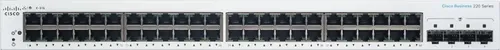 Cisco Business CBS220-48T-4G Smart Switch | 48 GE-Ports für höchste Flexibilität - Router & Netzwerk Switch mit 48 Ports, intuitiver Benutzeroberfläche und 3 Jahren eingeschränkter Hardwaregarantie für einen reibungslosen Netzwerkbetrieb.