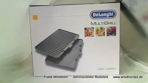 Grillplatten Kit 5517910001, DLSK150 für De'Longhi CGH1020D Kontaktgrill