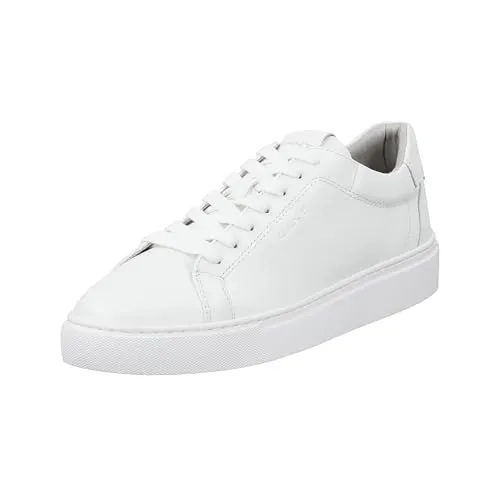 Gant Mc Julien Business Schnürschuh – Retro Sneaker in Weiß, Größe 40 EU - Modischer Business Schnürschuh im Retro-Stil, ausgestattet mit einer bequemen Lederinnensohle und leicht profiliertem Gummisohle für optimalen Tragekomfort.