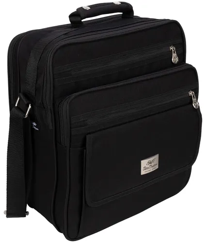 XXL Tasche Arbeitstasche Umhängetasche Flugbegleiter Herrentasche Schwarz