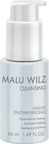Malu Wilz Cleansing Liquid Enzyme Peeling 50 ml - Gesichtspeeling für eine sanfte Tiefenreinigung, löst starke Verhornungen und verbessert die Aufnahme von Wirkstoffen für strahlende Haut.