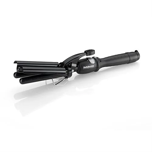 Babyliss Pro Schwarz Porcelain Triple Barrel Waver