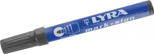 LYRA Permanentmarker Schwarz Stift 1-4 mm