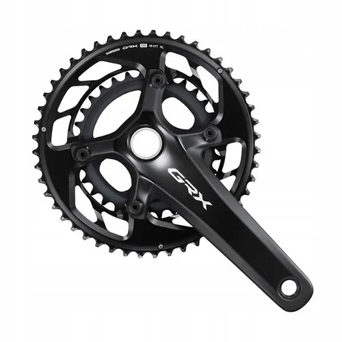 Shimano GRX Kurbelgarnitur FC-RX820-2 Hollowtech II 175 mm - Fahrradkurbeln mit Hollowtech II Technologie für optimierte Kraftübertragung und geringes Gewicht – ideal für Gravel-Bikes.