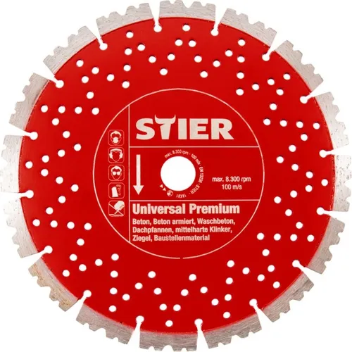 STIER Diamanttrennscheibe Universal Premium 400mm von STIER