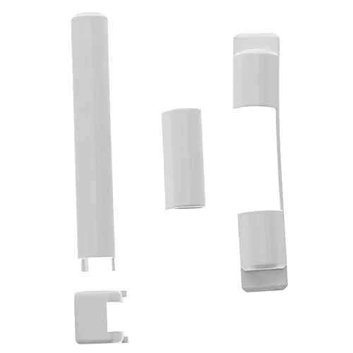 Siegenia Aubi A300 Fenster Abdeckkappen weiß Scharnierabdeckungen für Kunststofffenster und PVC-Fenster und Balkontüren (EK001, EK211, LK006, LK330)