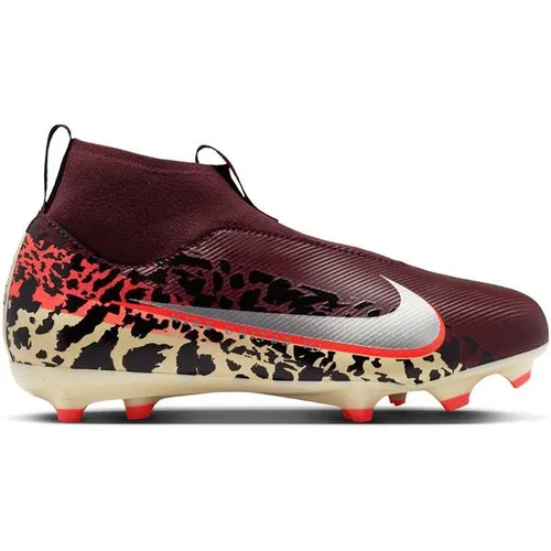 Nike Performance Fußballschuh rot/silber 38,5 EU - Hochwertiger Fußballschuh für Naturrasen, optimiert für Ballkontrolle und Komfort. Ideal für leidenschaftliche Spieler, die ihren Spielstil verbessern möchten.
