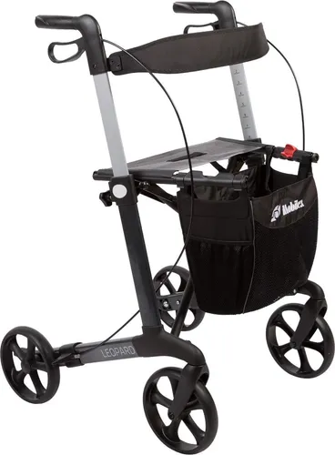 Rollator Einhandbremse faltbar Mobilex Leopard Small Alu bis 150 kg