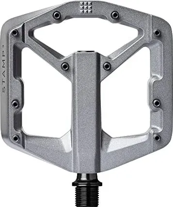 Crankbrothers Pedale Stamp 3 Grau - Fahrradpedale von CRANKBROTHERS, robust und rutschfest für optimalen Halt und Kontrolle beim Fahren.
