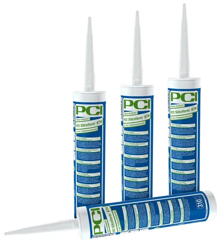 PCI Silikon PCI Silcoferm® KTW transparent 310 ml - Baumaterial, hochwertiges Silikon für den Einsatz in Trinkwasseranlagen, bietet hervorragende Haftung und Langlebigkeit.