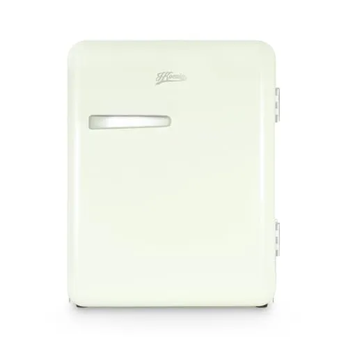 H.Koenig Mini Bar Vintage 31L TOAD7 - Kompakter Kühlschrank - Mini-Kühlschränke mit 31 l Fassungsvermögen, einstellbarer Temperatur von 6°-15°C und leisen 24dB, ideal für Lebensmittel, Getränke und Kosmetik im stilvollen Vintage-Design.