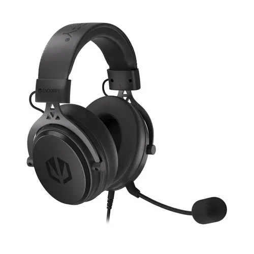 ENDORFY VIRO Plus USB Gaming Over-Ear-Kopfhörer - PC-Headset mit hochwertigem 53 mm Treiber für detaillierten Klang und abnehmbarem Mikrofon für klare Sprachübertragung. Ideal für Gaming und langen Spielsessions.