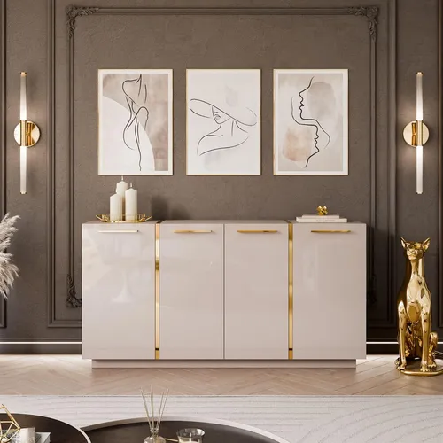Buffets & Sideboards Gold von yourhouse24