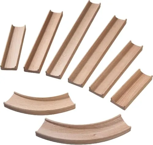 Haba Kugelbahn Kullerbü Ergänzungsset Geraden und Kurven