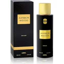 Ajmal Amber Wood Hair Mist 100 ml - Unisex Haarnebel mit einem warmen, holzigen Duft, ideal für langanhaltende Frische und Pflege der Haare.