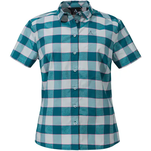 Schöffel Damen Buchstein Bluse in Türkis (Größe L) von Schöffel