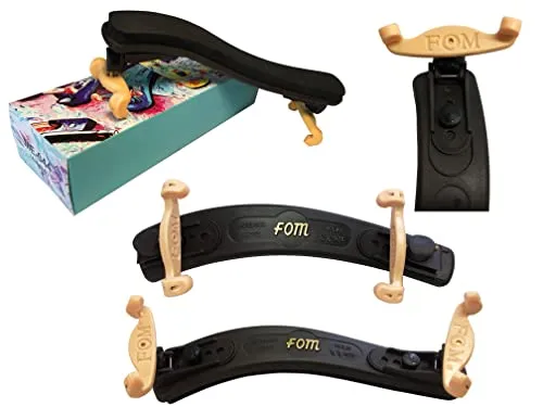 Schulterstütze Violine Geige, Gr. 3/4+4/4, verstellbar,ergonomisch, stabil, bequem