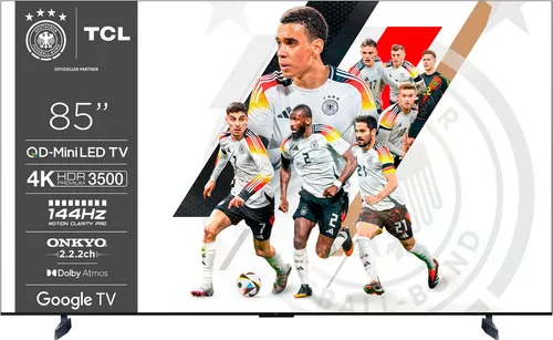 TCL 85Q10BX1 Mini-LED-Fernseher (215 cm/85 Zoll, 4K Ultra HD, Google TV, Smart-TV)