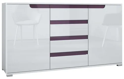 Vladon Sideboard Sylt V1 in weiß von Vladon