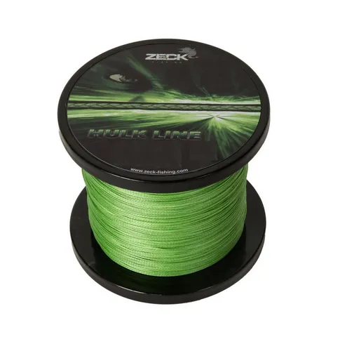 Zeck Fishing Hulk Line 1200m - Hochwertige Wallerschnur geflochten - Die Zeck Hulk Line 1200m ist eine geflochtene Wallerschnur mit hoher Abriebfestigkeit und optimaler Sichtbarkeit. Ideal für Angler, die auf Qualität und Zuverlässigkeit setzen.