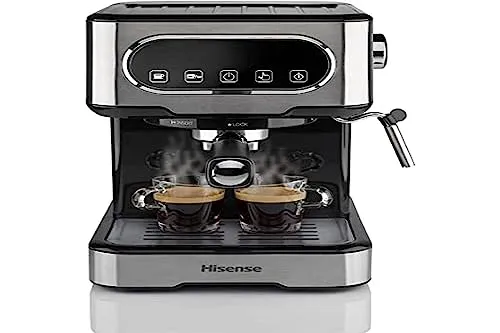 Hisense HESCM15DBK Espressomaschine 1,5 L