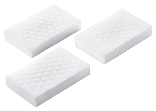 GROHE Schwamm Set - (Mehrfachverpackung: 3 Stück, aus Melamin), weiß, 40752L00